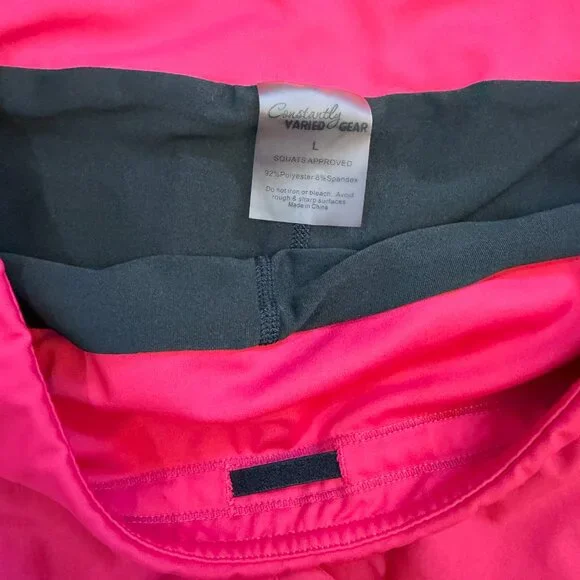Constantly Varied Gear (CVG) Athletic Running Shorts Pink/Raspberry -Size Large - Picture 4 of 6
